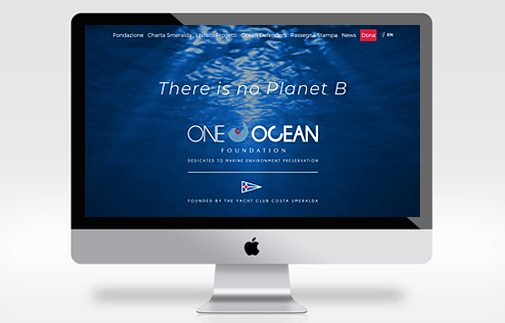 Aggiornamento e gestione sito internet  - One Ocean Foundation - Creative Web Studio
